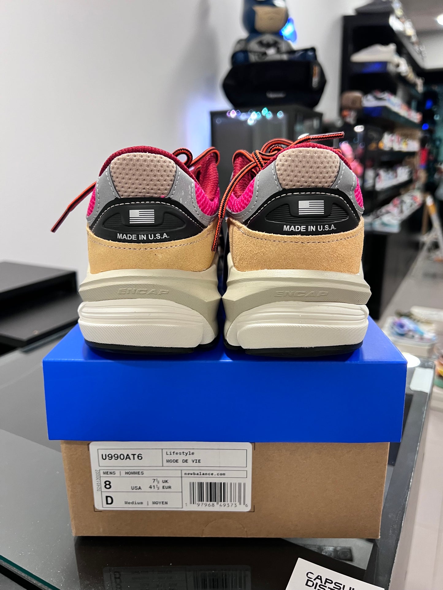 New Balance 990V6 MiUSA Action Bronson Ainôzama
