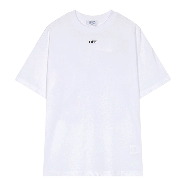 OFF-WHITE Back Embroidery T-shirt White