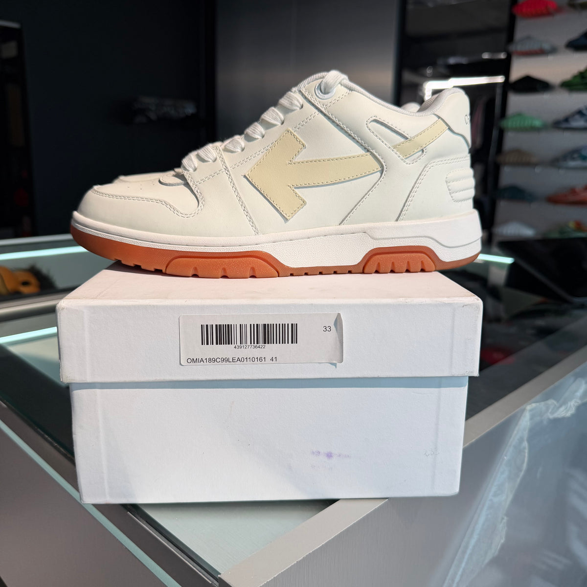 Off-White Out of Office Panelled Leather (USADA)