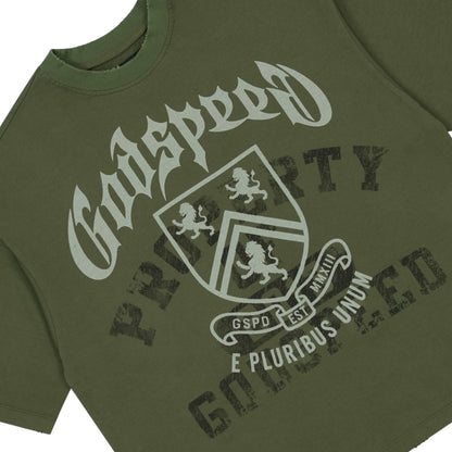 T-Shirt GDSP Collegiate Olive Wash