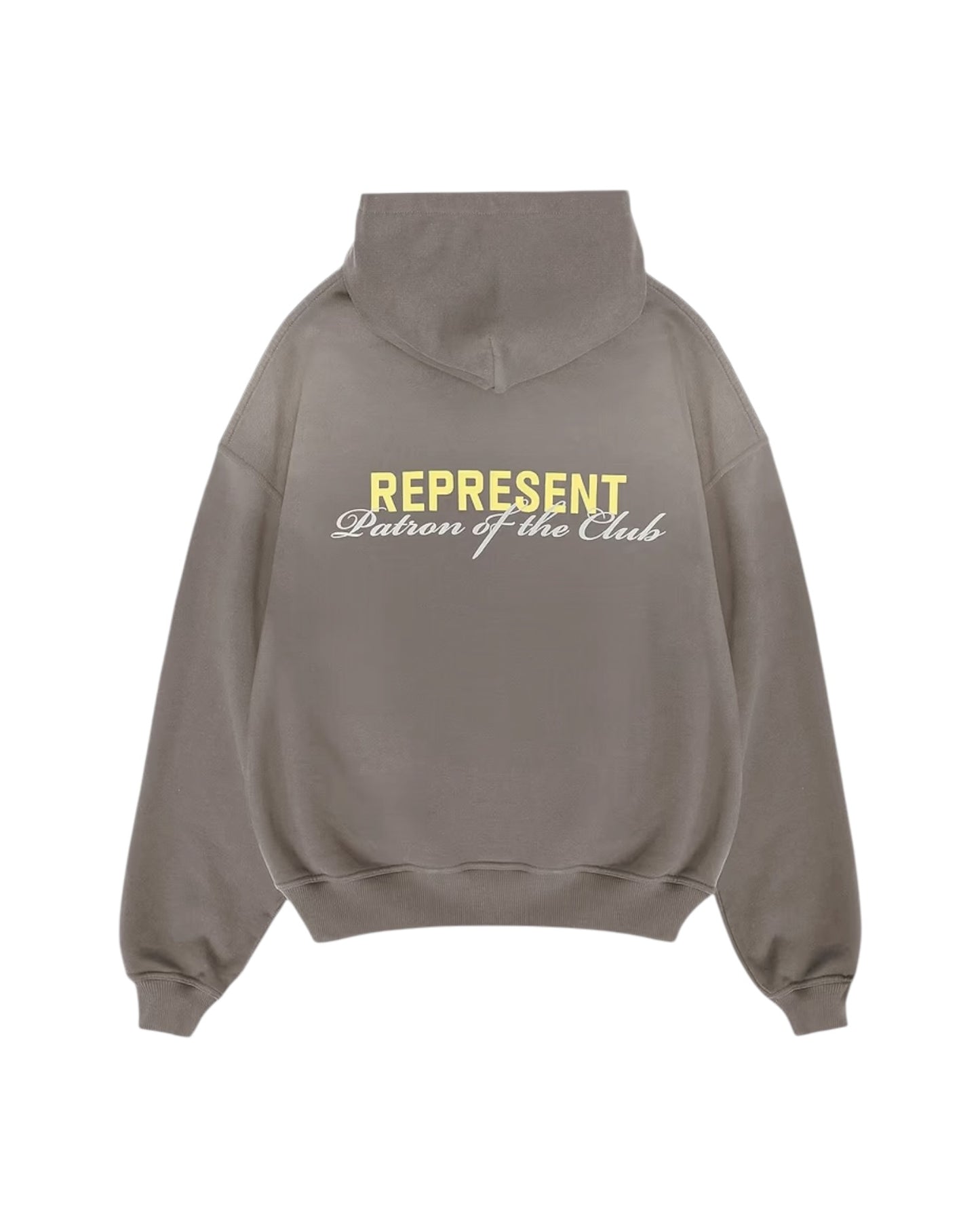Represent Patron Of The Club Hoodie - Washed Olive