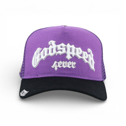 GS Forever Trucker Hat Godspeed Purple/Black