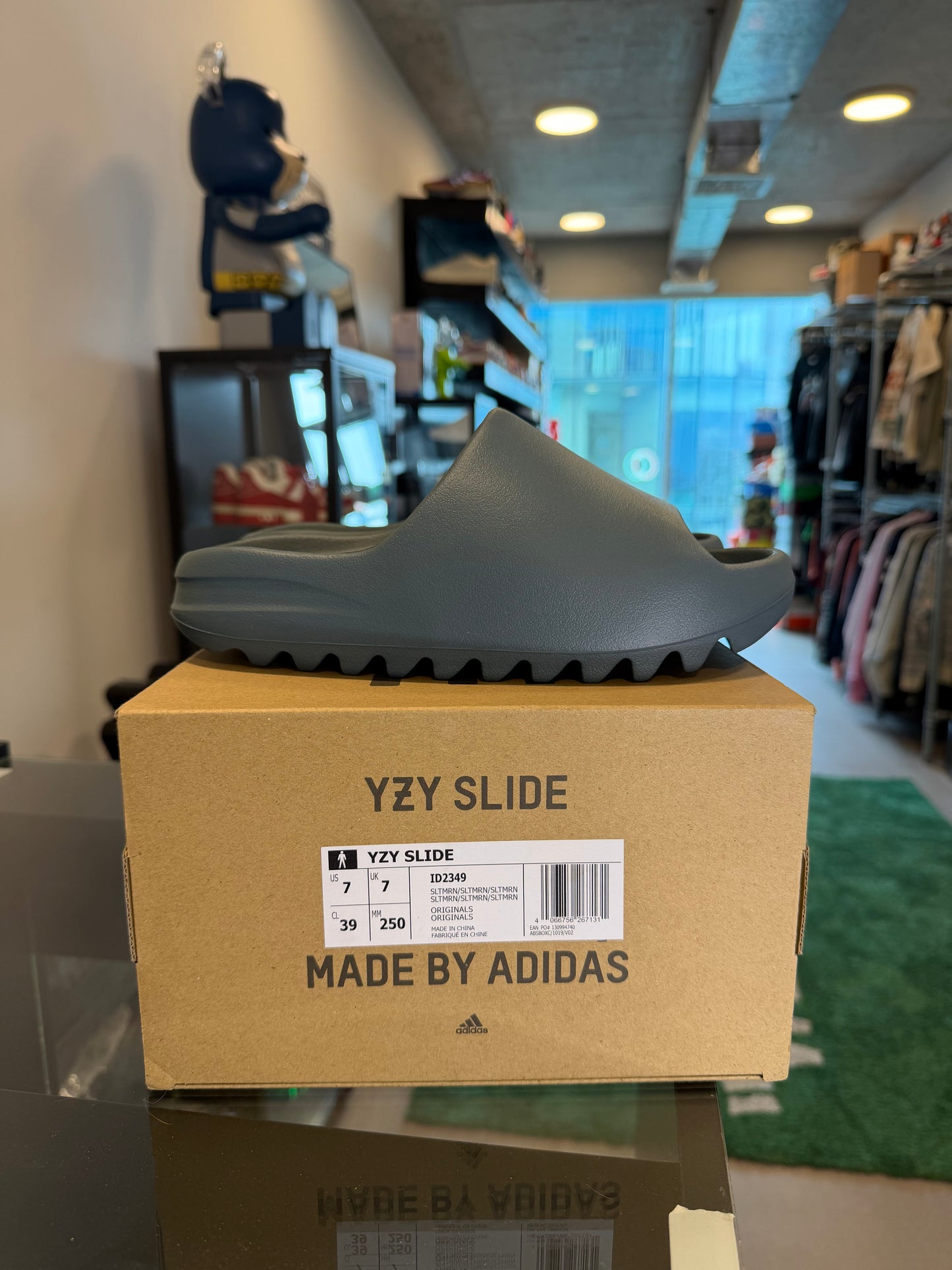 Adidas Yeezy Slide Slate Marine