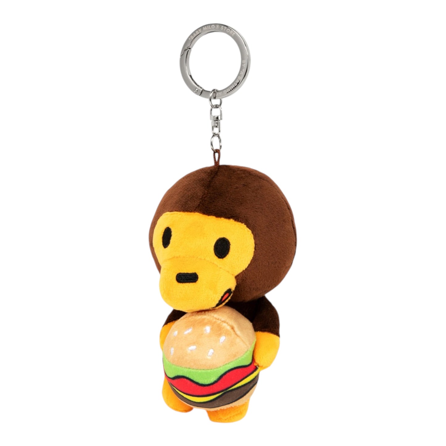 Llavero Peluche Baby Milo Hamburguesa