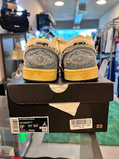 Jordan 1 Low SE WRMK Sashiko Denim (USADA)