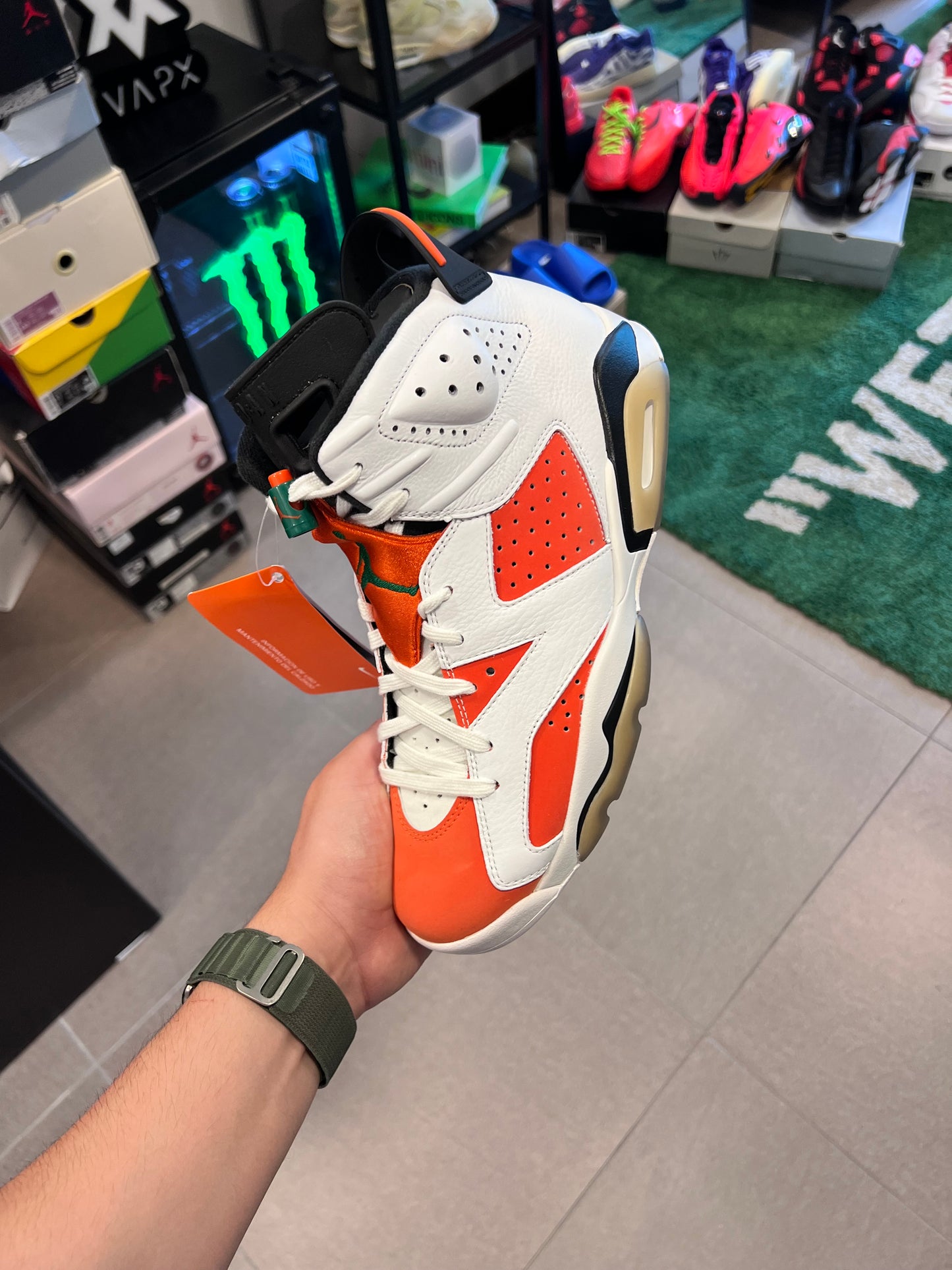 Jordan 6 Retro Gatorade Like Mike White