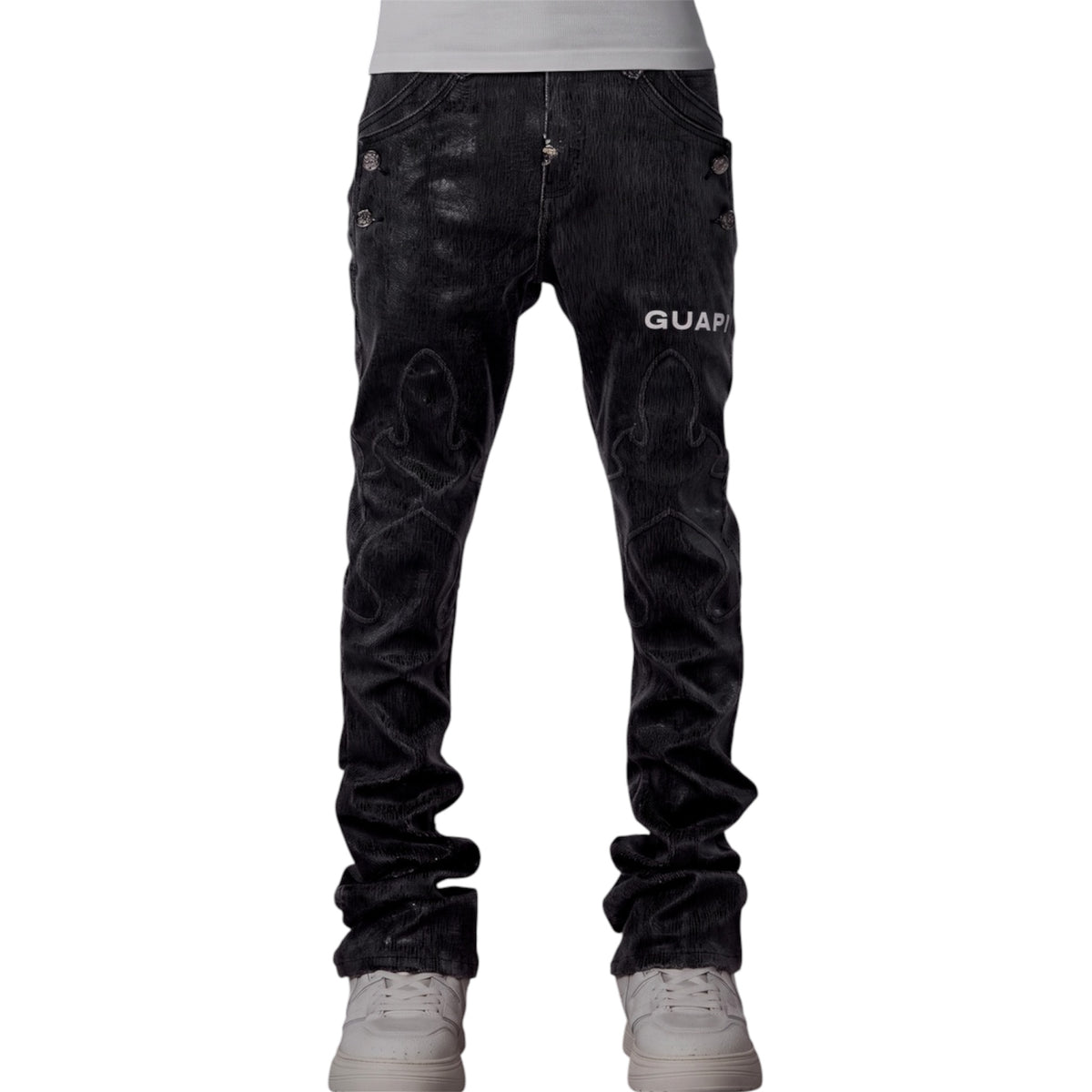 Leather Pant Guapi Aged Sanctum
