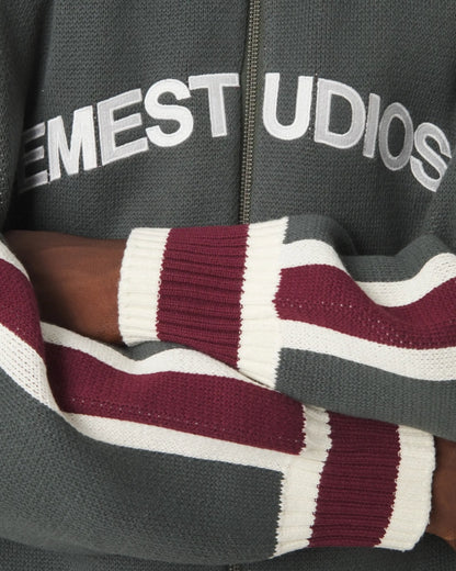 Eme Studios Echellor Forest Zipper Knit