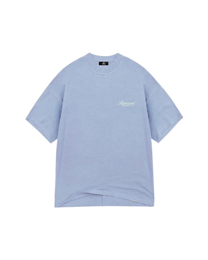 Represent Owners Club Script T-Shirt - Dusty Blue