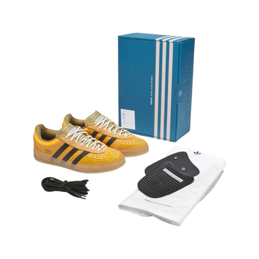 Bad Bunny x adidas Gazelle Indoor "Solar Gold"