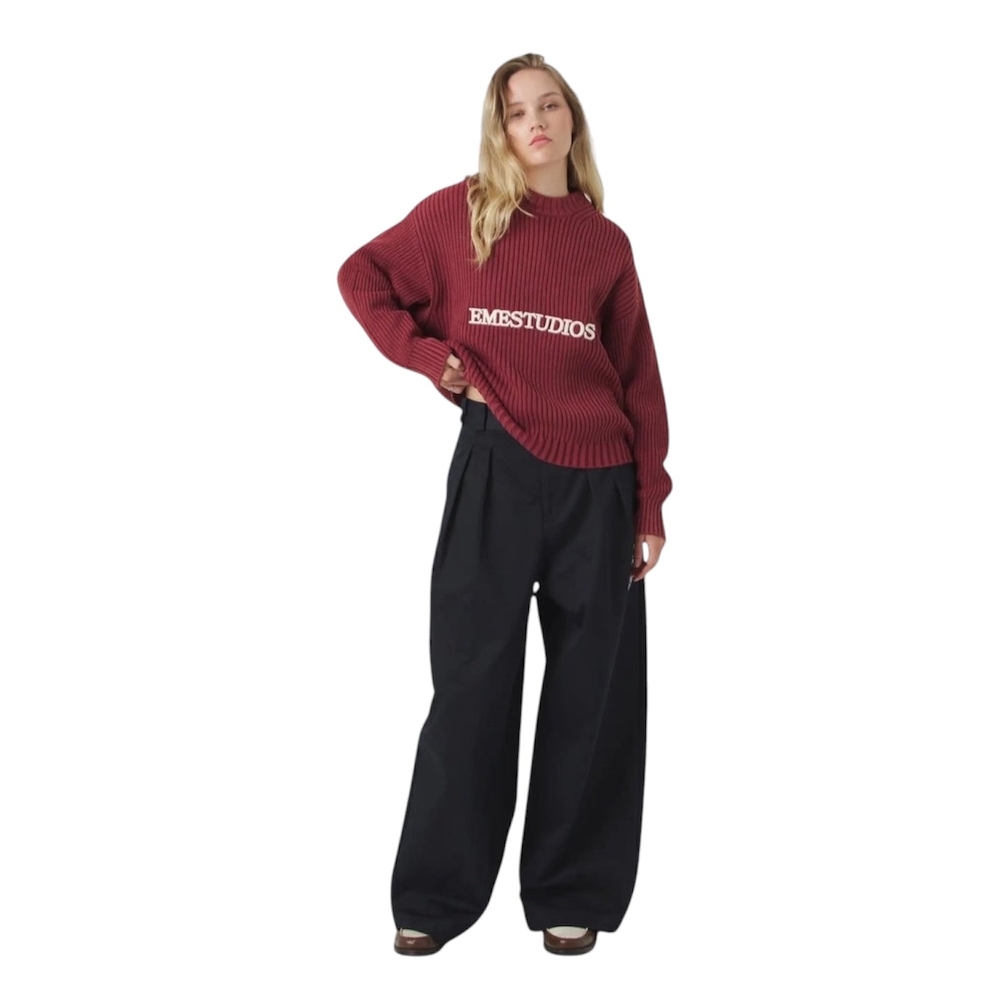 Eme Studios Yoss Redwood Knit Sweater