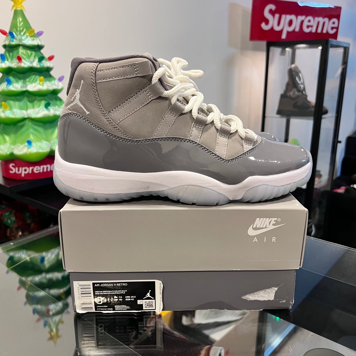 Jordan 11 Retro
Cool Grey (2021) (USADA)
