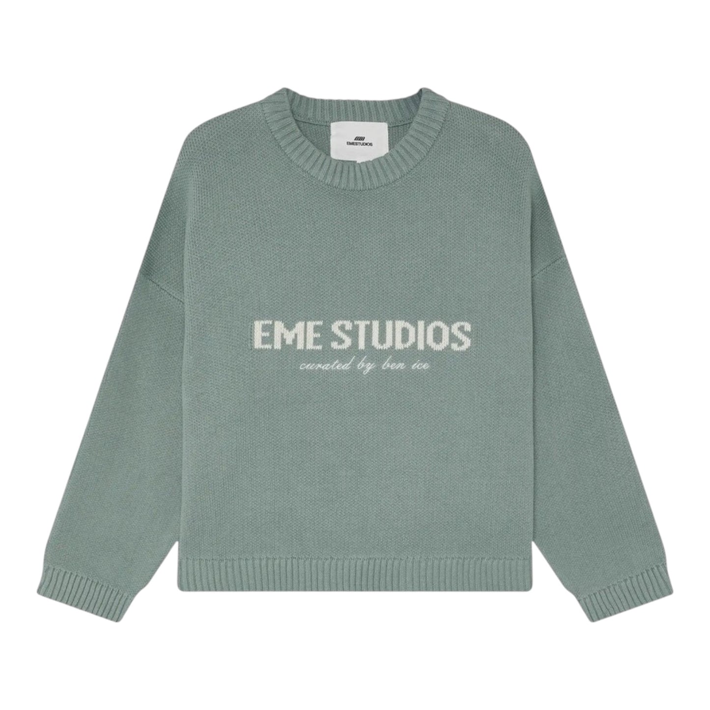 Eme Studios Master Aqua Green Knit Sweater