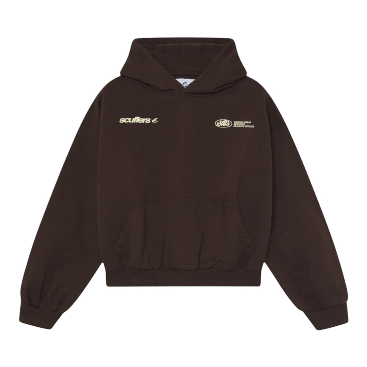 Scuffers Sign Brown Hoodie — 2