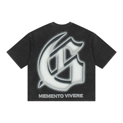 T-Shirt GDSP Silencio Black Wash