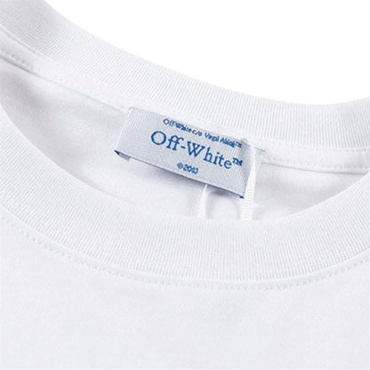 OFF-WHITE Back Embroidery T-shirt White