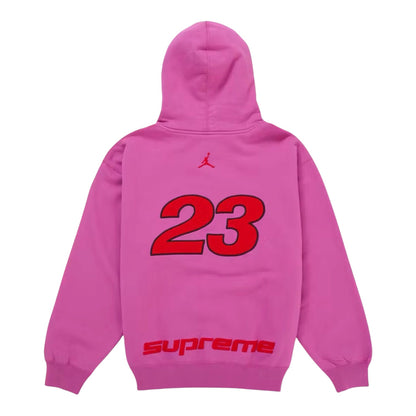 Supreme Jordan Hooded Sweatshirt (SS26) Pink