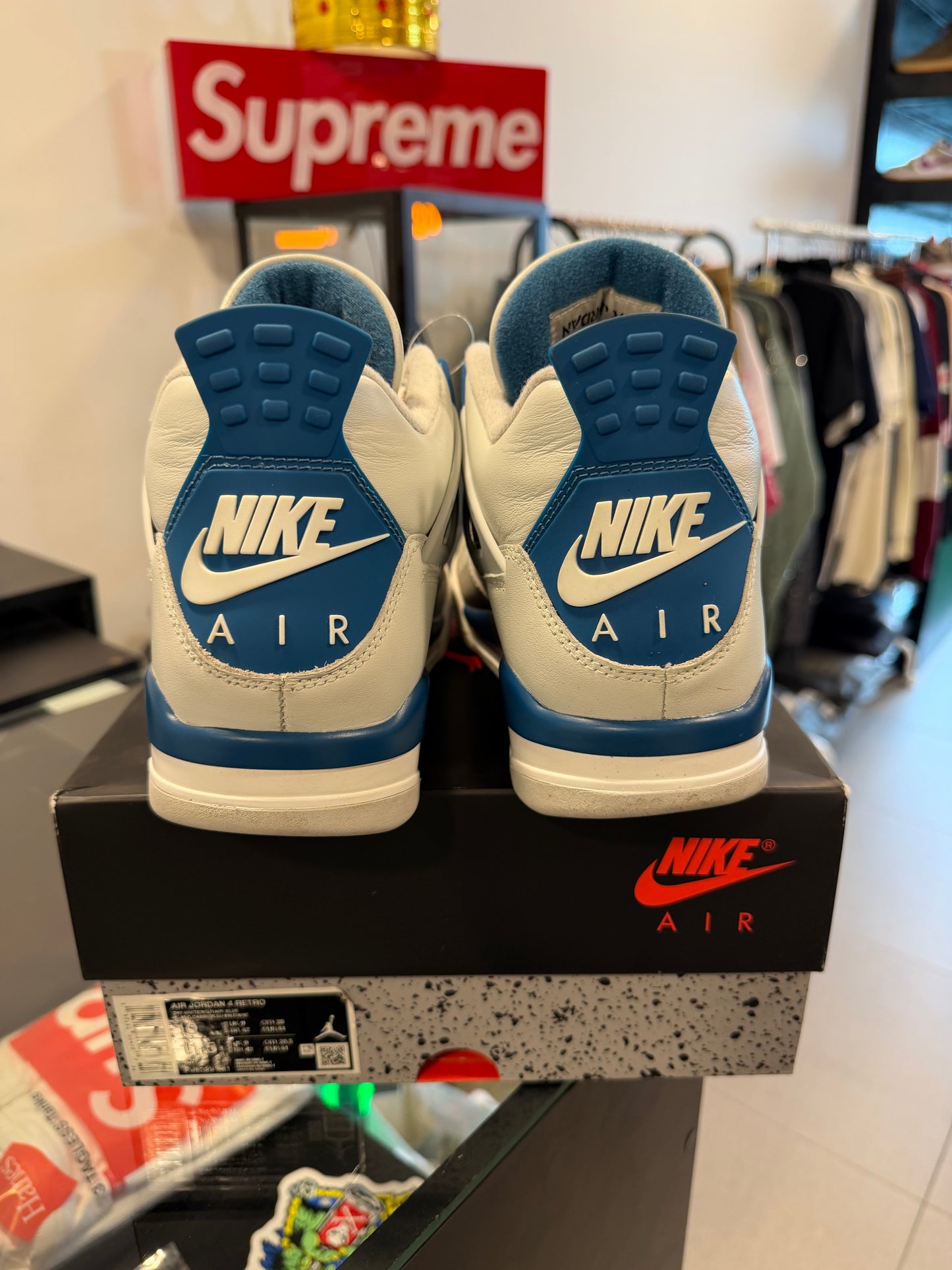 Jordan 4 Retro Military Blue (USADA) (2024)