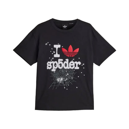 Polera Sp5der x Adidas Originals Black