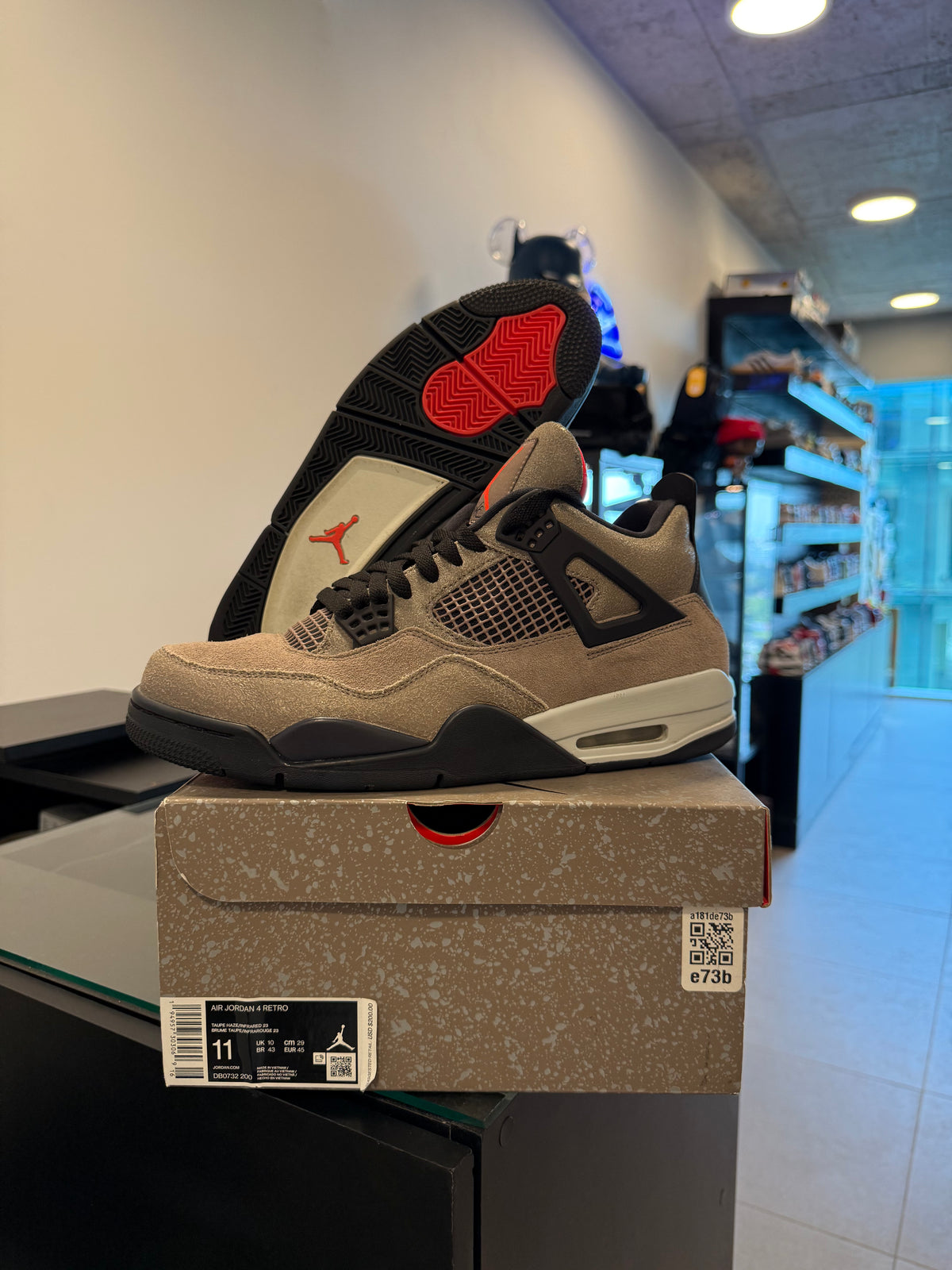 Jordan 4 Retro Taupe Haze (USADA)