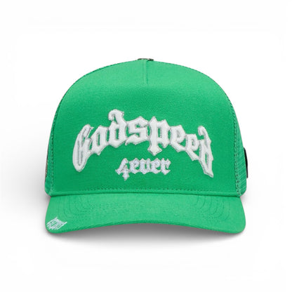 GS Forever Trucker Hat Godspeed Shamrock Boom