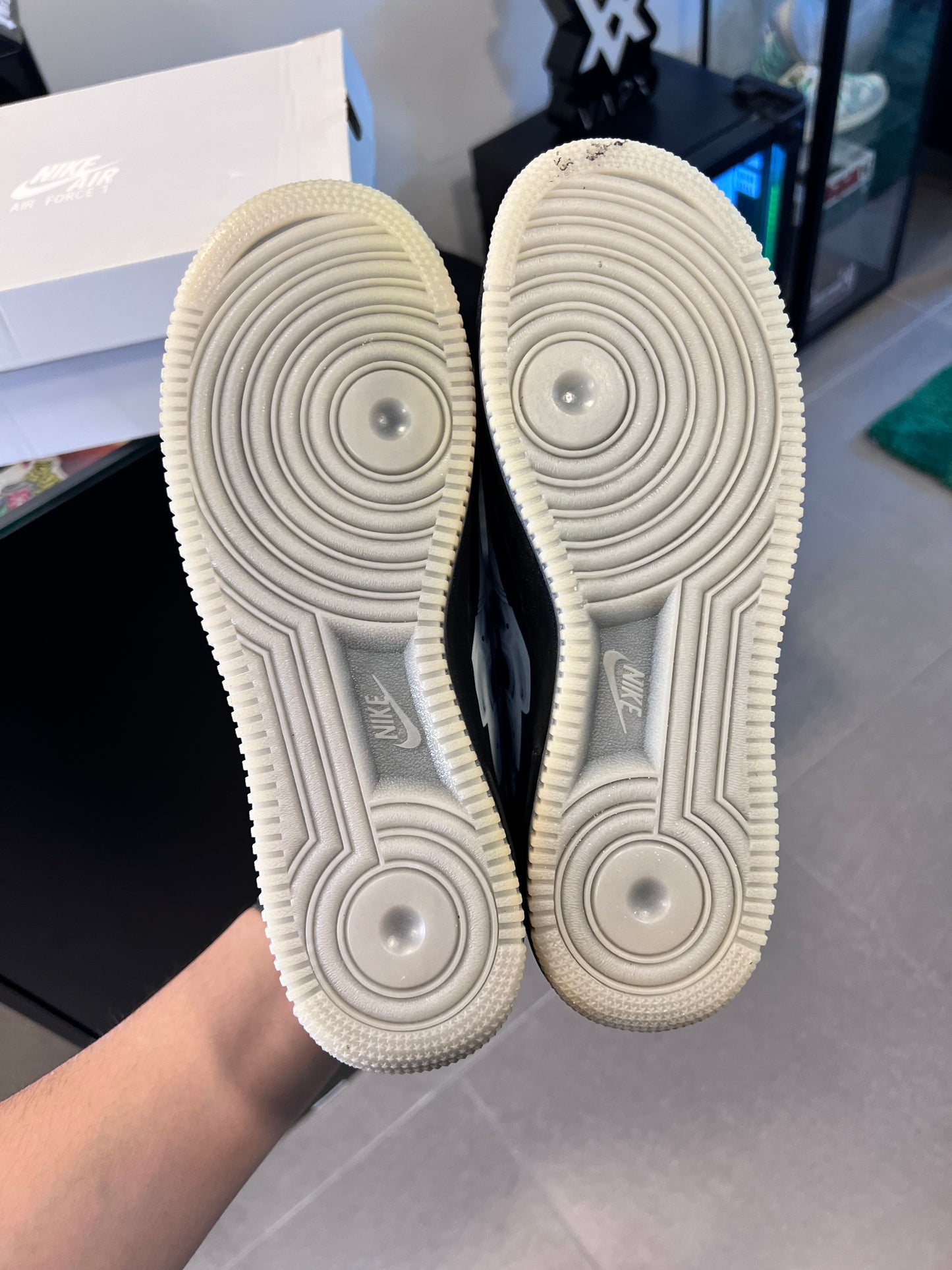 Nike Air Force 1 Low Black Skeleton Halloween (2019)