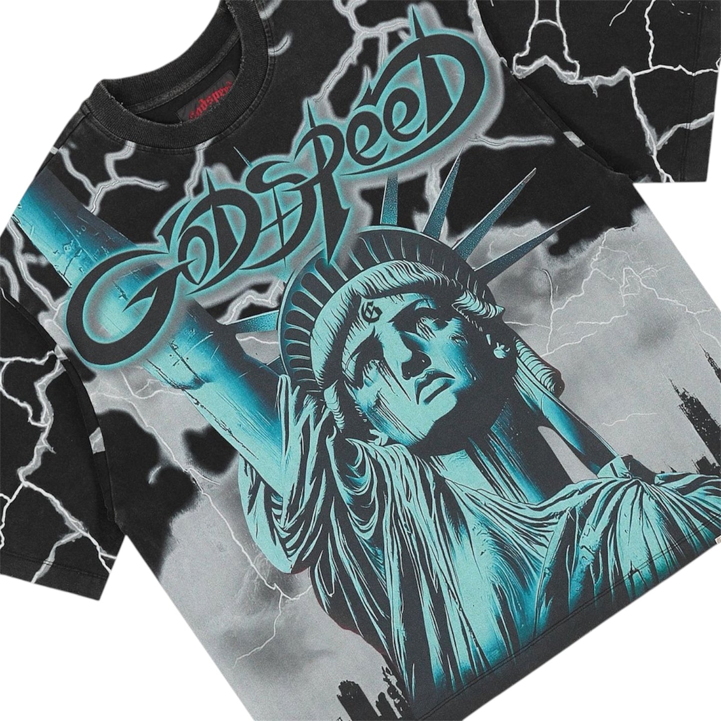 T-Shirt Godspeed Voltage Wolf Grey