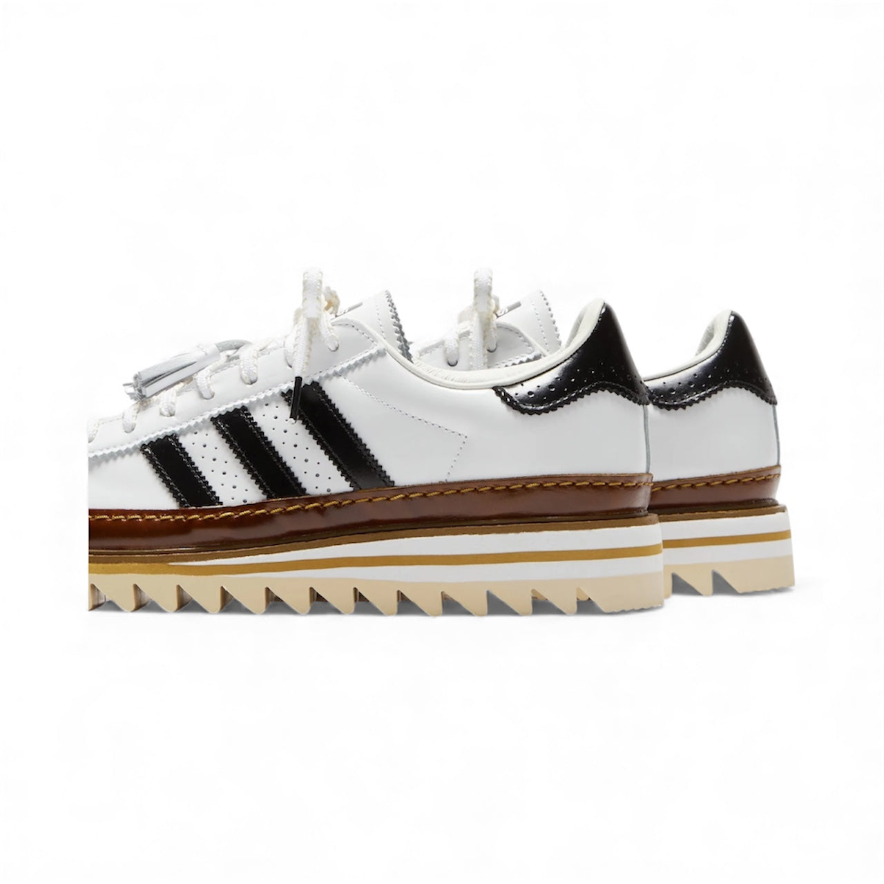 Adidas Superstar CLOT by Edison Chen White Crystal Sand