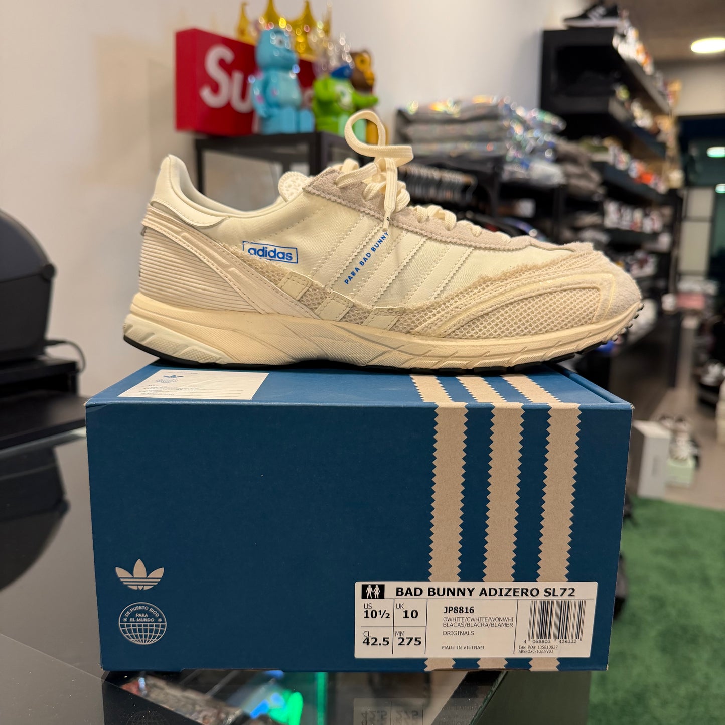 Adidas Adizero SL 72 Bad Bunny Off White (USADA)