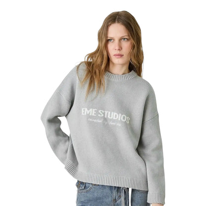Eme Studios Master Grey Knit Sweater