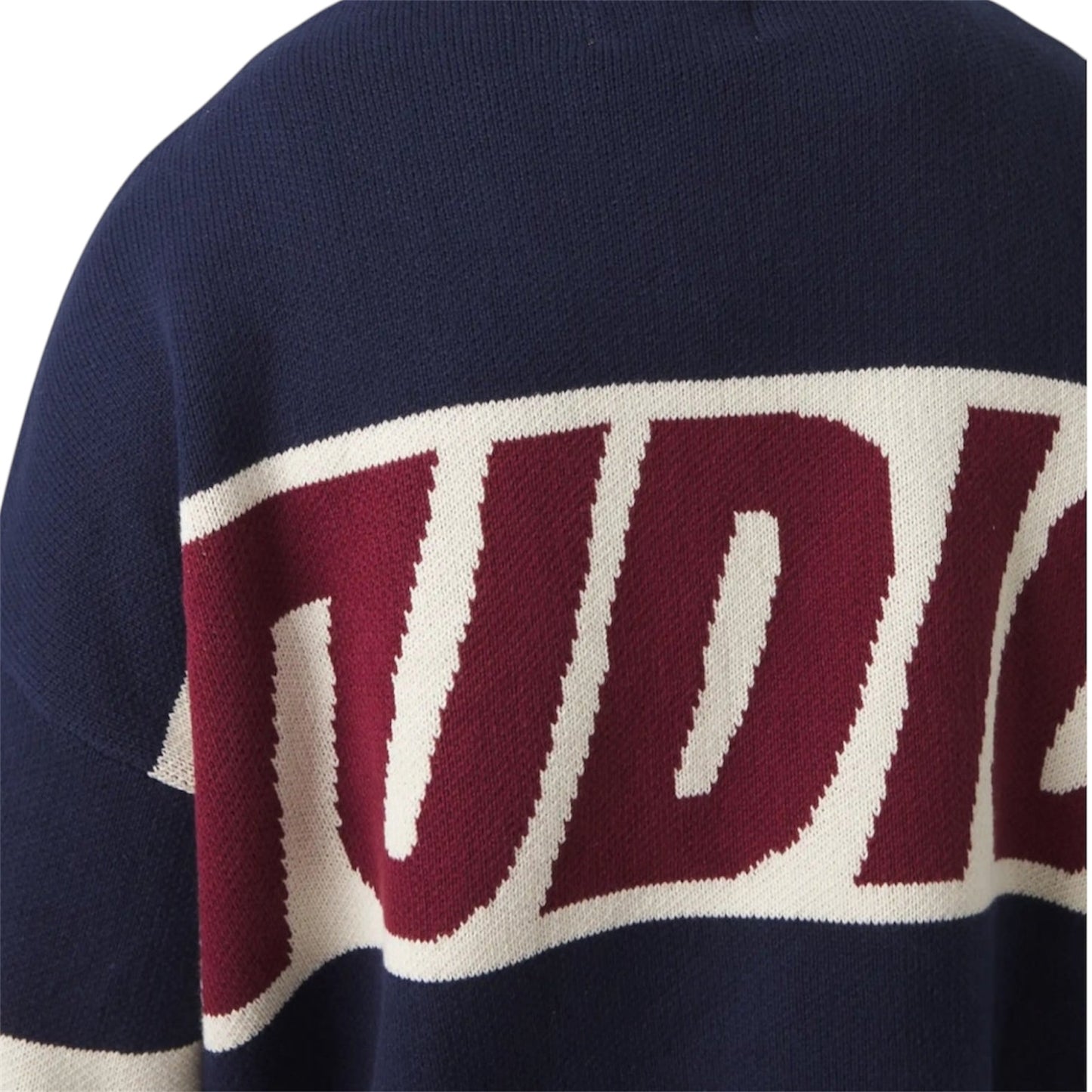 Eme Studios Thrill Navy Zipper Knit