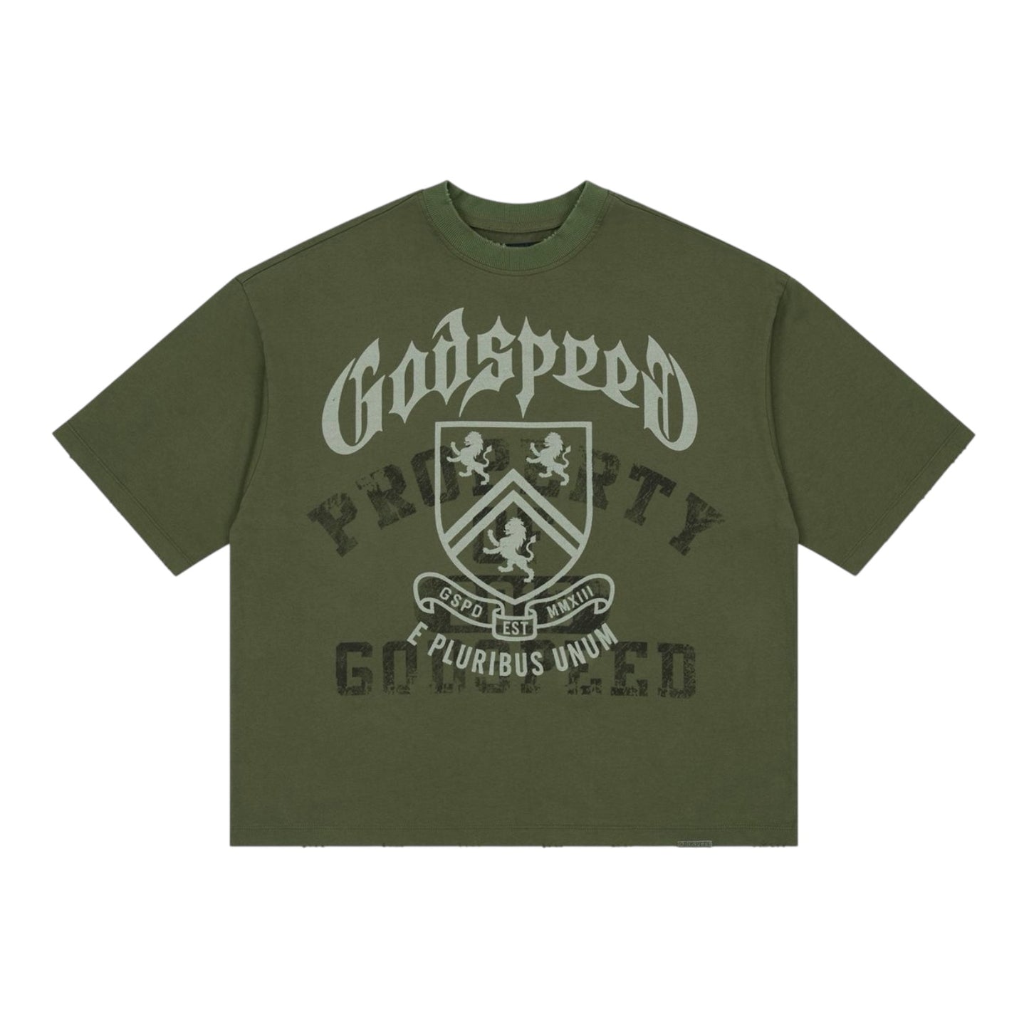 T-Shirt GDSP Collegiate Olive Wash