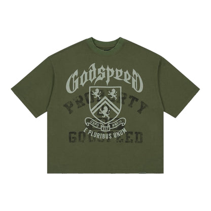 T-Shirt GDSP Collegiate Olive Wash