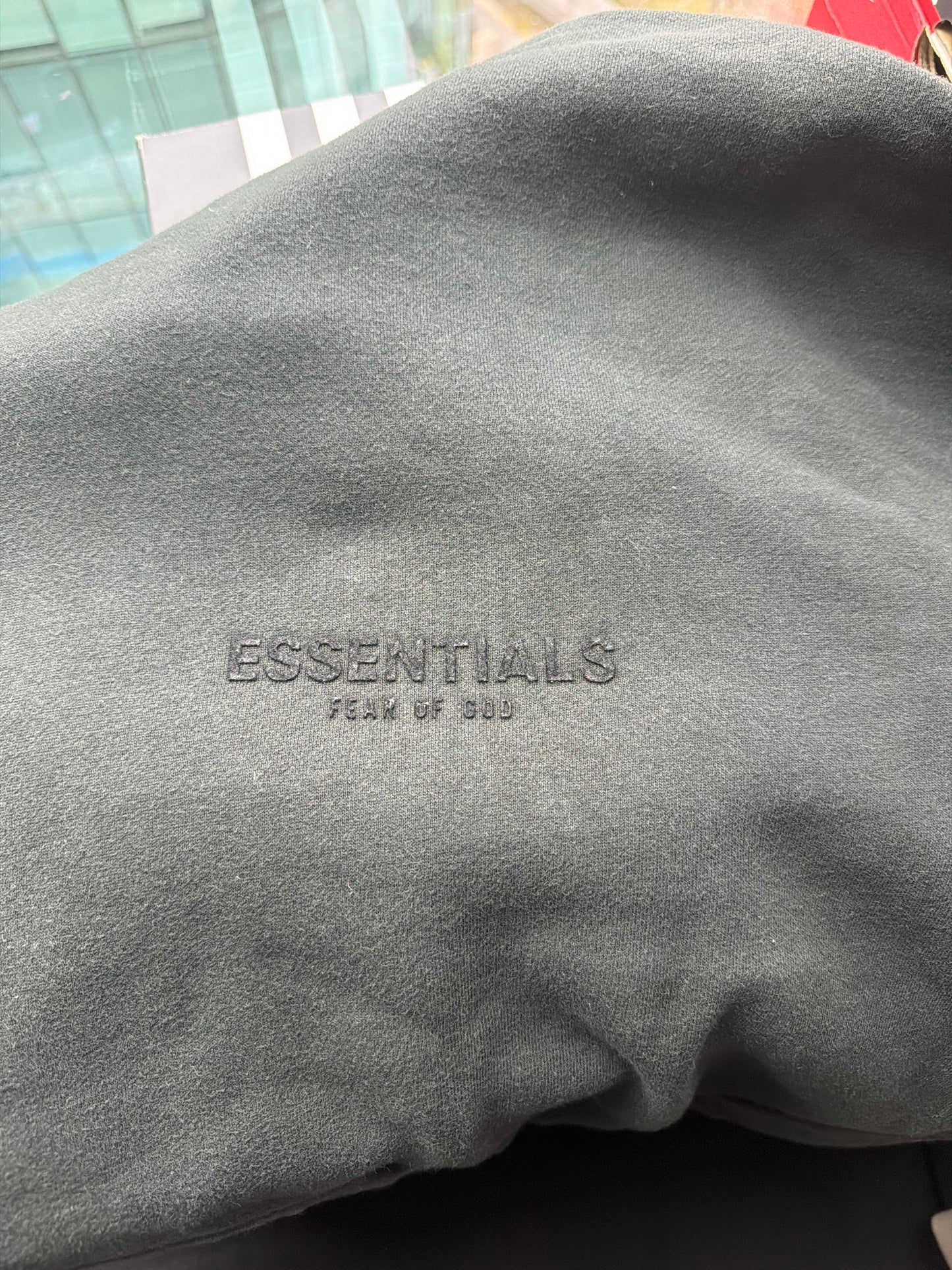 Fear of god Essentials Pullover Hoodie Stretch Limo (USADO)