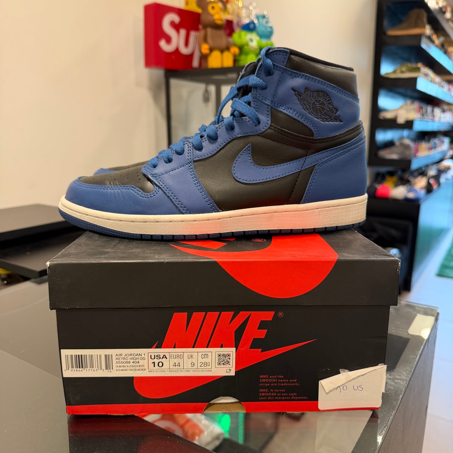 Jordan 1 Retro High OG Dark Marina Blue (USADA)