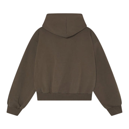 Scuffers Flock Brown Hoodie