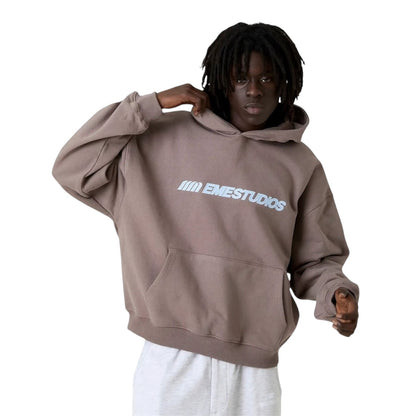 Eme Studios Metro Choco Oversized Hoodie