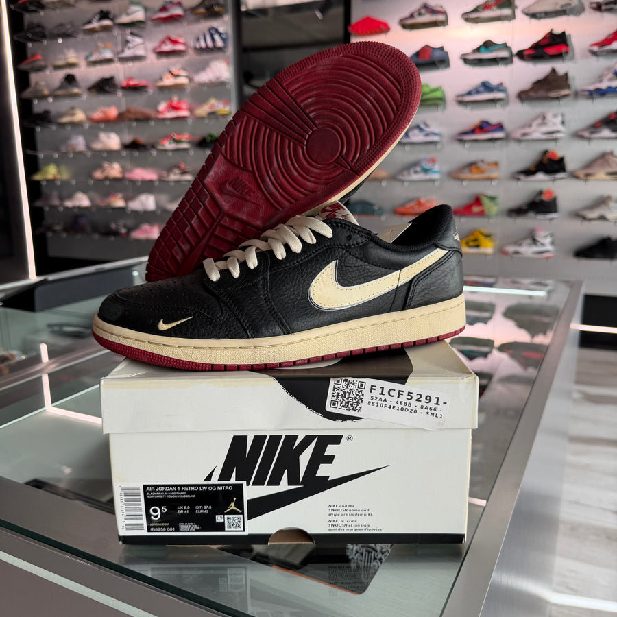 Jordan 1 Retro Low OG Nigel Sylvester Better White Time (USADA)
