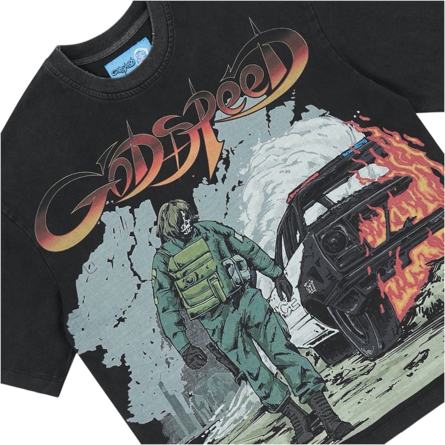 T-Shirt Godspeed Khaos Black