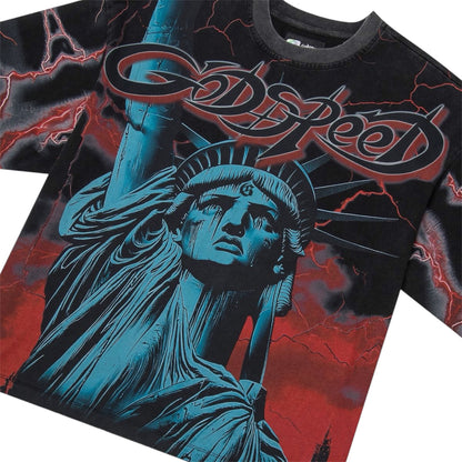 T-Shirt Godspeed Voltage Red