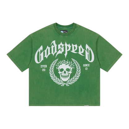 T-Shirt Godspeed Victor Crest Green