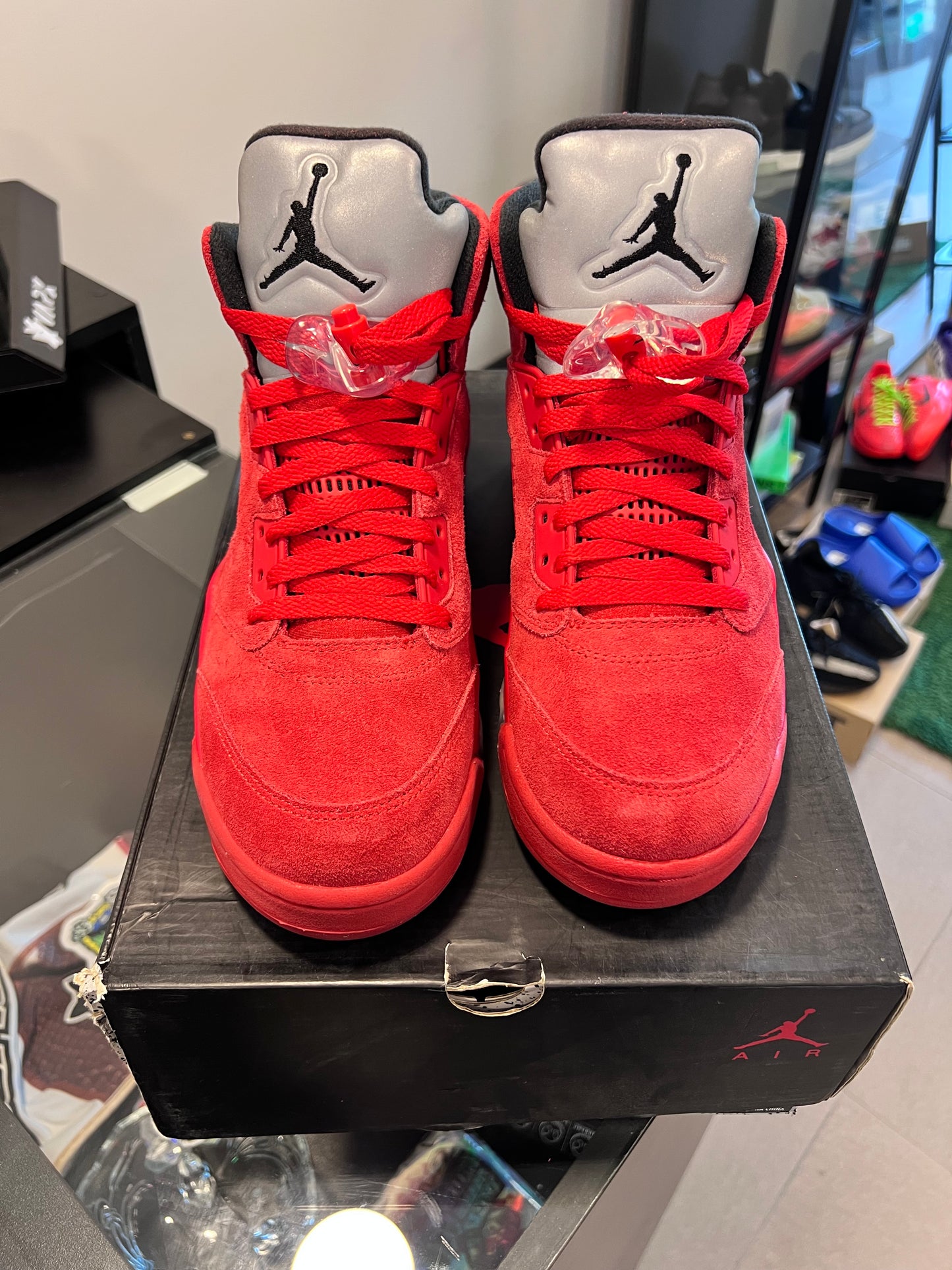 Jordan 5 Retro Red Suede
