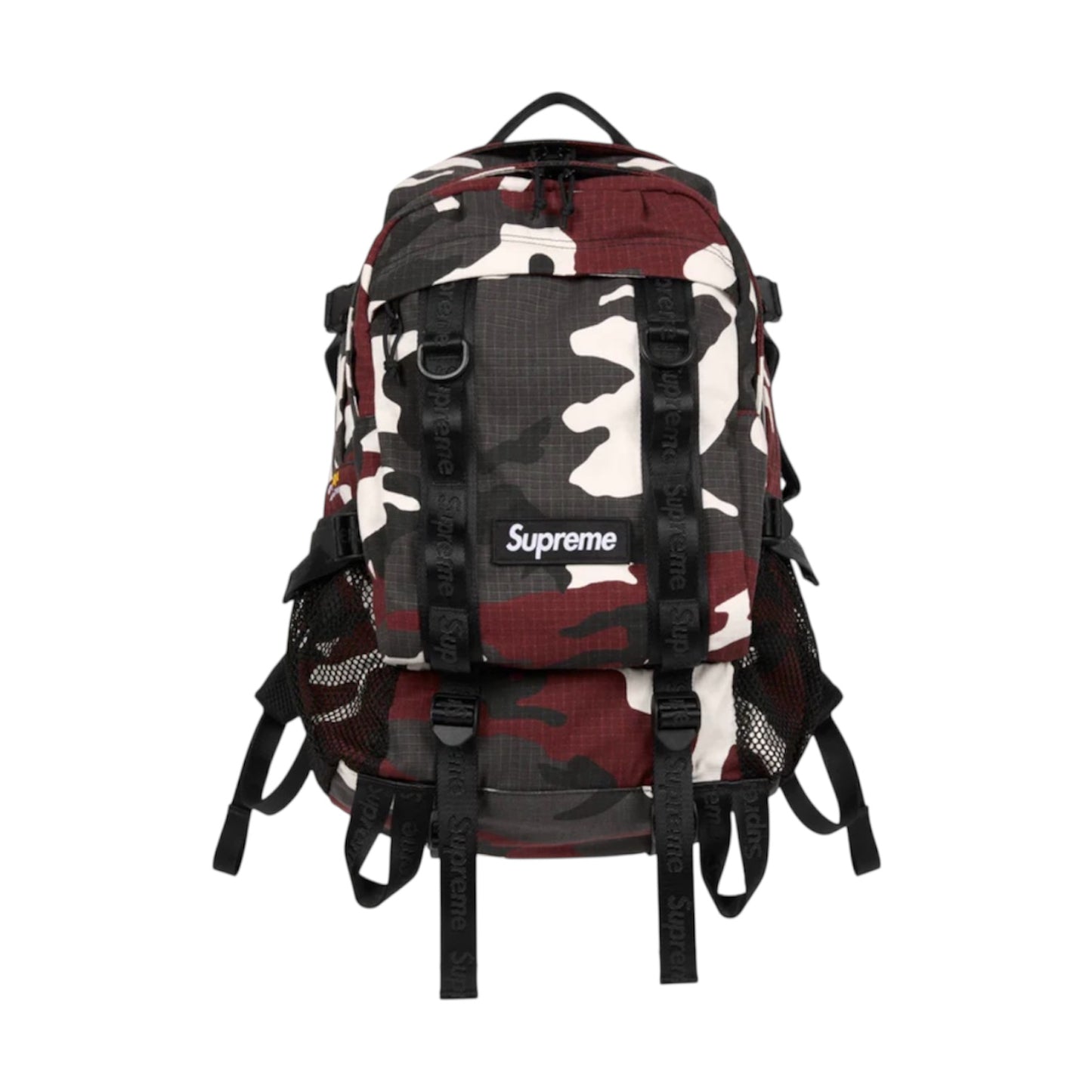 Supreme Backpack Red Camo