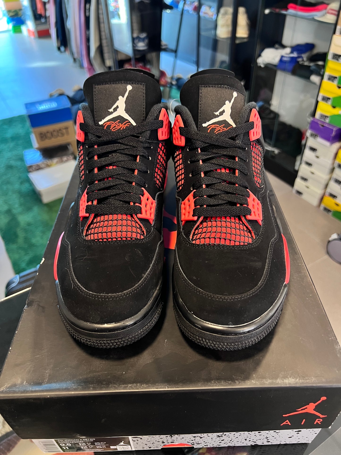 Jordan 4 Retro Red Thunder