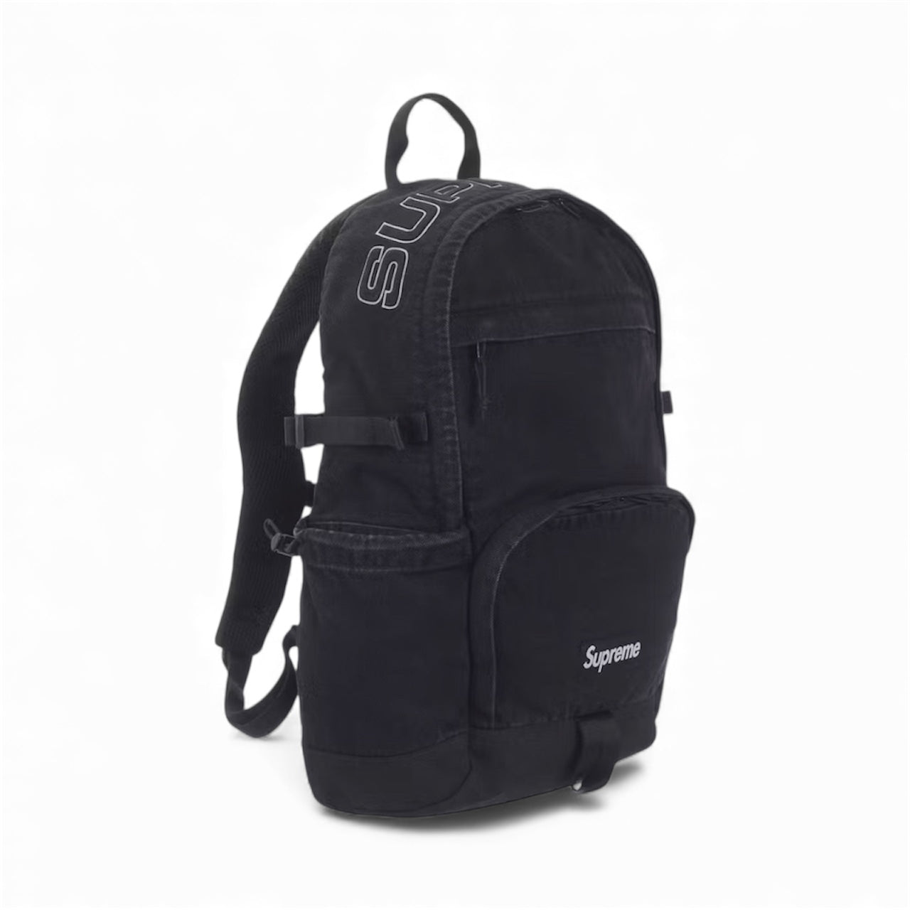 Supreme Denim Backpack Black