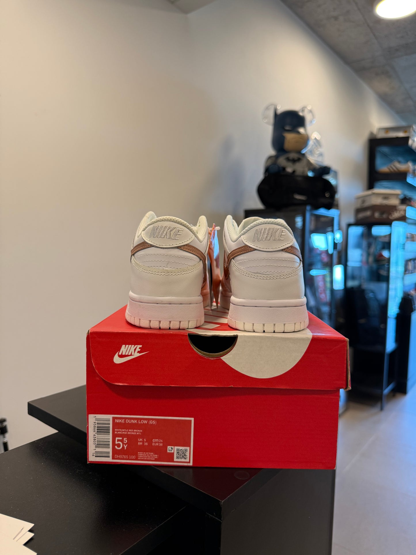 Dunk Low White Pink (GS)