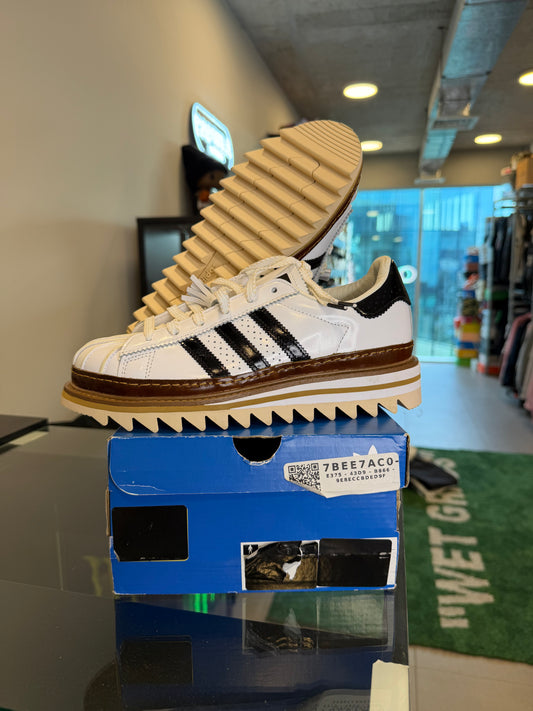 Adidas Superstar CLOT by Edison Chen White Crystal Sand