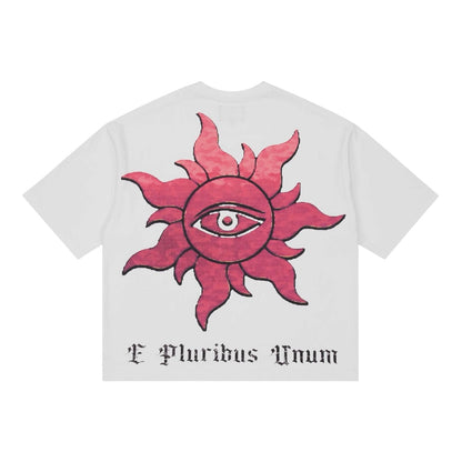 T-Shirt Godspeed Concrete Rose White