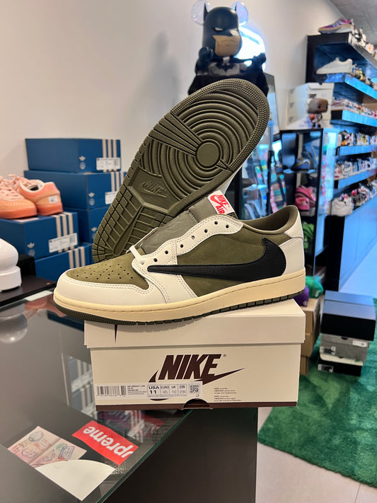 Jordan 1 Low OG SP Travis Scott Medium Olive