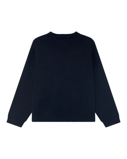 Eme Studios Master Navy Knit Sweater